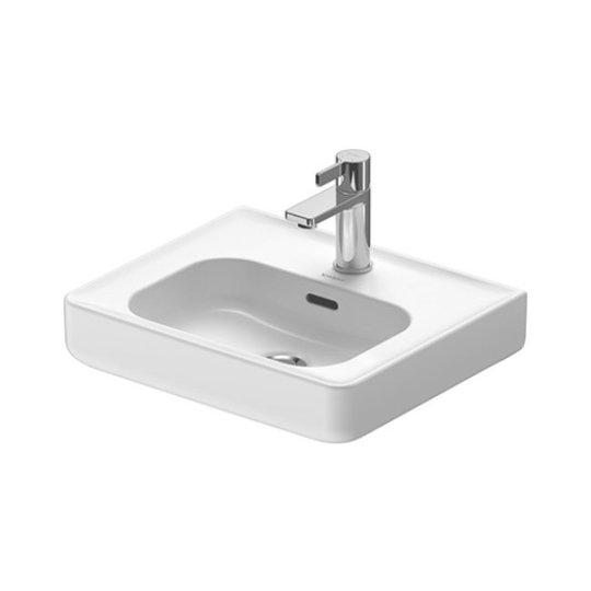 Раковина 45х38 см Duravit Soleil by Starck, белый (0744450000) На столешницу, Подвесные Прямоугольные