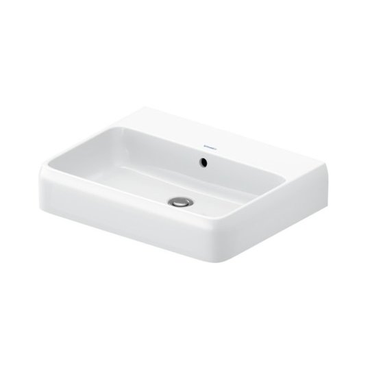 Раковина 60х47 см Duravit Qatego, белый (2382600028) На столешницу, Подвесные Прямоугольные