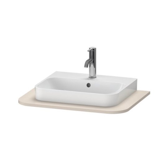 Столешница 65х48 см Duravit Happy D.2 Plus, серо-коричневый супер матовый (HP031B08383) Duravit Столешницы