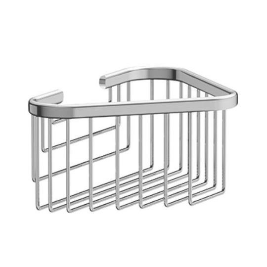 Кошик для душа настінна Duravit Karree, хром (0099731000) Полички Duravit