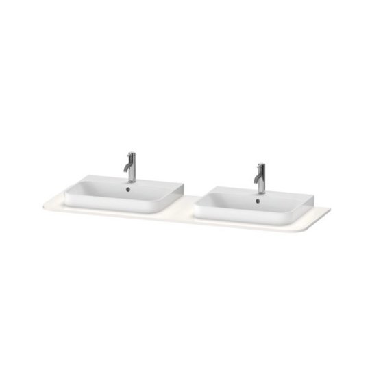 Столешница 160х55 см с двумя вырезами Duravit Happy D.2 Plus, белый (HP032HB2222) Duravit Столешницы