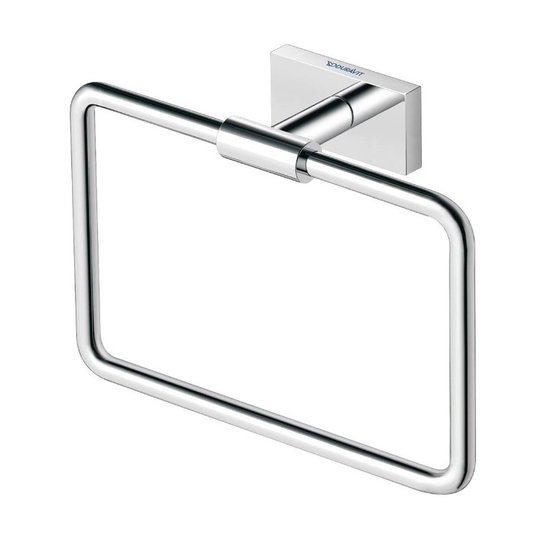 Полотенцедержатель 200 мм Duravit Karree, хром (0099611000) Полотенцедержателі Duravit