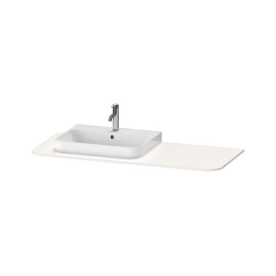 Стільниця 130х55 см виріз зліва Duravit Happy D. 2 Plus, білий (HP031KL2222) Duravit Стільниці