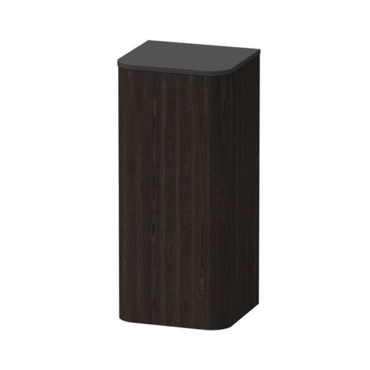 Підвісна шафка 89,6 см, петлі зліва Duravit Happy D. 2 Plus, горіх матовий (HP1260L6969) Duravit Шафки