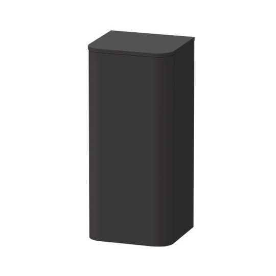 Подвесной шкафчик 89,6 см, петли слева Duravit Happy D.2 Plus, графит матовый (HP1260L8080) Duravit Шкафчики