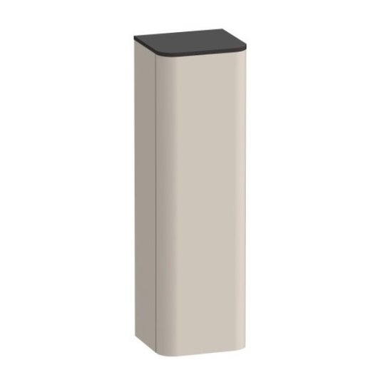 Подвесной шкафчик 133,6 см, петли справа Duravit Happy D.2 Plus, серо-коричневый супер матовый (HP1261R8383) Duravit Шкафчики