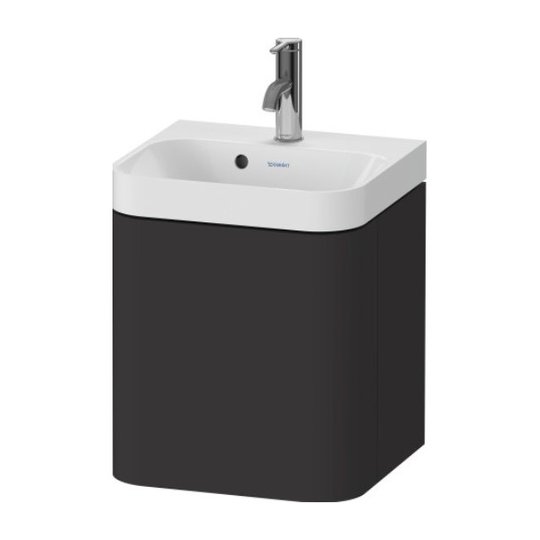 Меблевий комплект 40х36 см петлі зліва Duravit Happy D. 2 Plus, графіт (HP4340O80800000) Duravit Меблеві комплекти