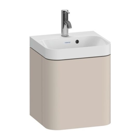 Мебельный комплект 40х36 см петли справа Duravit Happy D.2 Plus, серо-коричневый супер матовый (HP4344O83830000) Duravit Мебельные комплекты