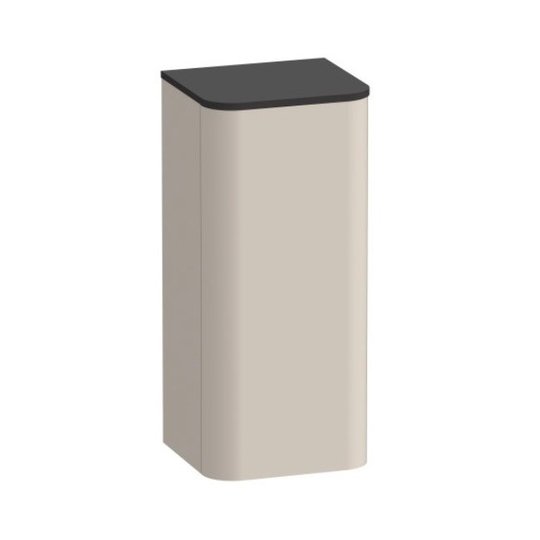 Подвесной шкафчик 89,6 см, петли справа Duravit Happy D.2 Plus, серо-коричневый супер матовый (HP1260R8383) Duravit Шкафчики