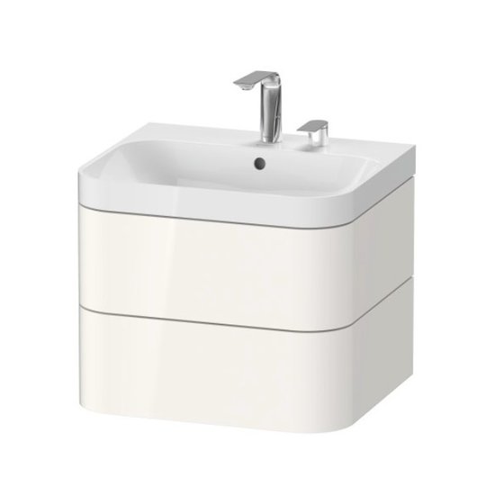Мебельный комплект 57,5х49 см Duravit Happy D.2 Plus, белый (HP4345E2222) Duravit Мебельные комплекты