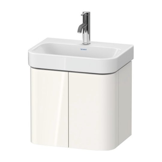 Тумба підвісна під раковину, 2 дверцята, 47, 5х35 см Duravit Happy D. 2 Plus, білий (HP4384022220000) Duravit Тумби