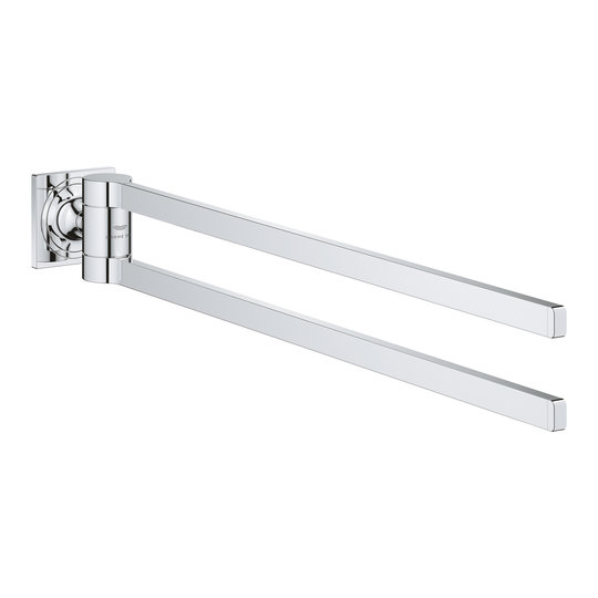 Держатель для полотенца двойной Grohe Allure New, хром (40342001) Полотенцедержатели Grohe