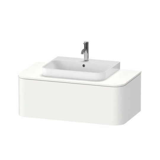 Тумба підвісна під раковину, 100х55 см Duravit Happy D. 2 Plus, білий супер матовий (HP493108484) Duravit Тумби