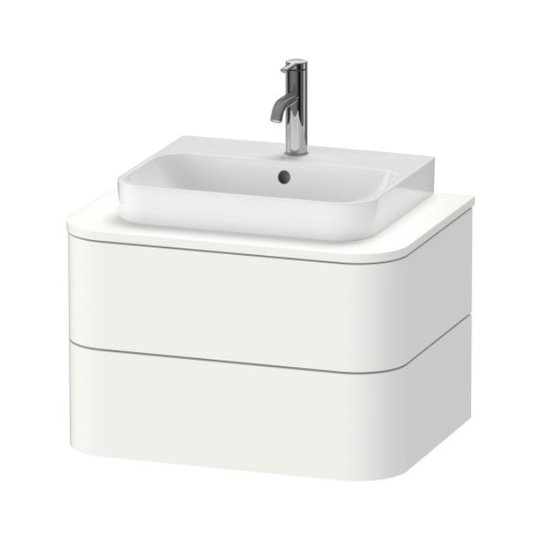 Тумба подвесная 65х48 см Duravit Happy D.2 Plus, белый супер матовый (HP496008484) Duravit Тумбы