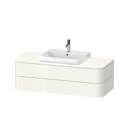 Тумба подвесная 130х55 см Duravit Happy D.2 Plus, белый (HP497202222) Duravit Тумбы