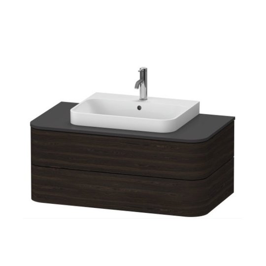 Тумба подвесная 100х55 см Duravit Happy D.2 Plus, орех (HP497106969) Duravit Тумбы