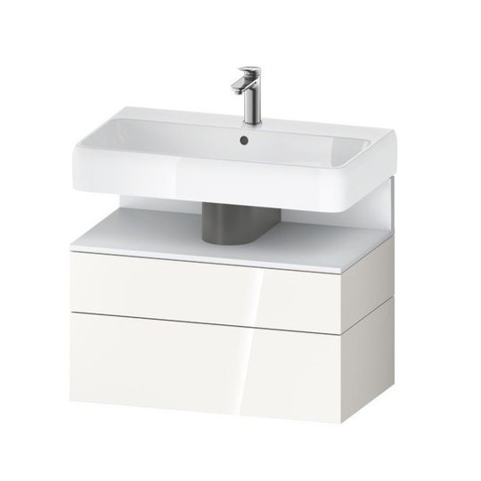 Тумба підвісна під раковину 79х59 см Duravit Qatego, білий (QA4394018220000) Duravit Тумби