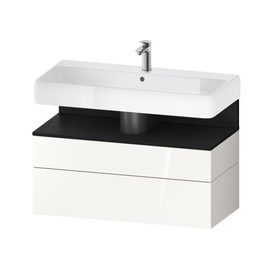 Тумба подвесная под раковину 99х59 см Duravit Qatego, белый (QA4395016220000) Duravit Тумбы