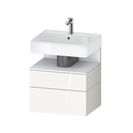 Тумба подвесная под раковину 59х59 см Duravit Qatego, белый (QA4393018220000) Duravit Тумбы