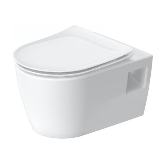 Подвесной безободковый унитаз Duravit Soleil by Starck, белый (2586092000) Подвесные 