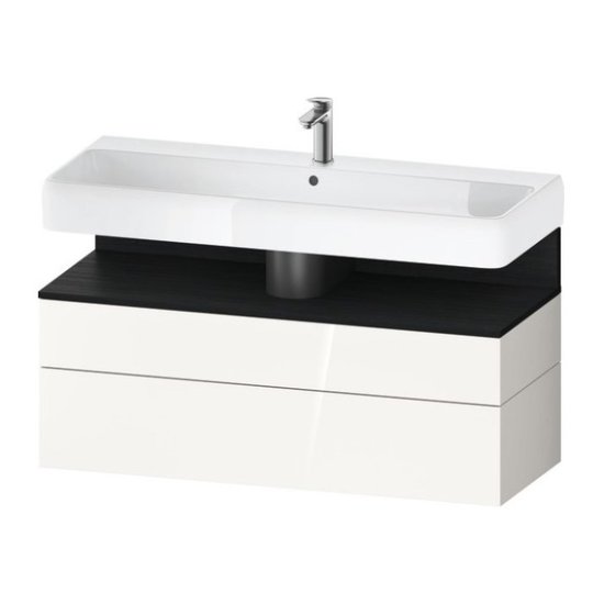 Тумба підвісна під раковину 119х59 см Duravit Qatego, білий (QA4396016220000) Duravit Тумби
