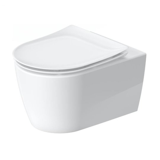 Подвесной безободковый унитаз Duravit Soleil by Starck, белый (2591092000) Подвесные 