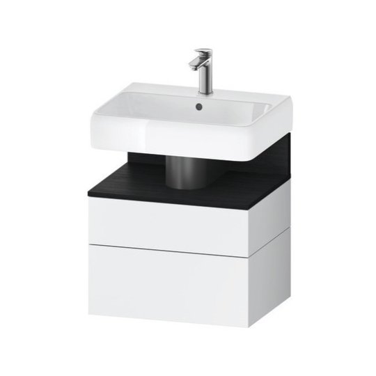 Тумба подвесная под раковину 59х59 см Duravit Qatego, белый матовый (QA4393016180000) Duravit Тумбы