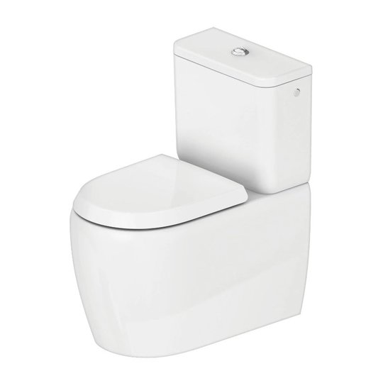 Підлоговий моноблочний унітаз Duravit Qatego, білий (2021092000) Підлогові 