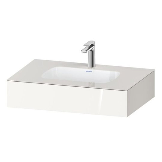 Мебельный комплект с консолью и раковиной 80х55 см Duravit Qatego, белый (QA4690022220000) Duravit Мебельные комплекты