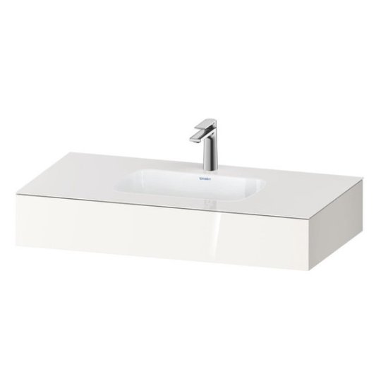 Мебельный комплект с консолью и раковиной 100х55 см Duravit Qatego, белый (QA4691022220000) Duravit Мебельные комплекты