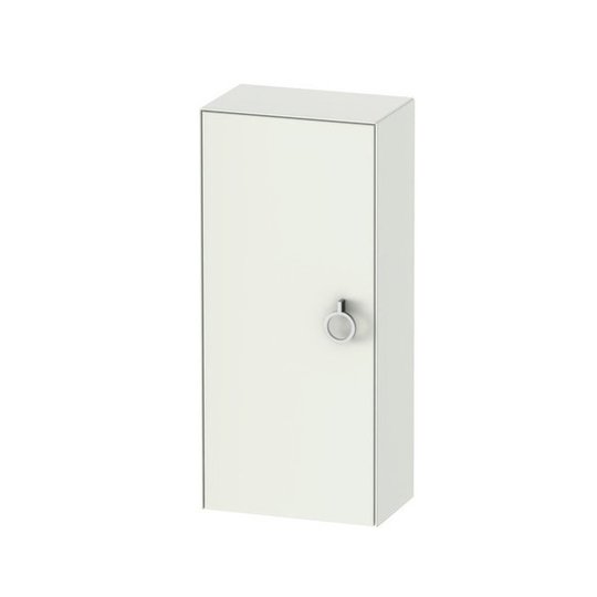 Подвесной пенал 40х80 см, петли слева Duravit White Tulip, белый матовый (WT1323L3636) Duravit Пеналы