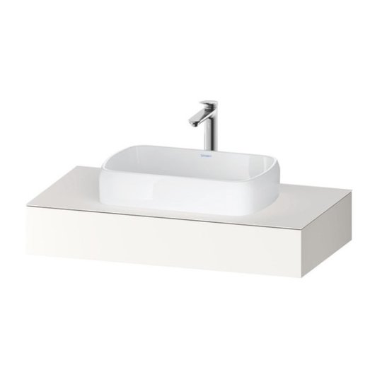 Консоль подвесная под раковину, 100х55 см Duravit Qatego, белый супер матовый (QA4801084840000) Duravit Консоль