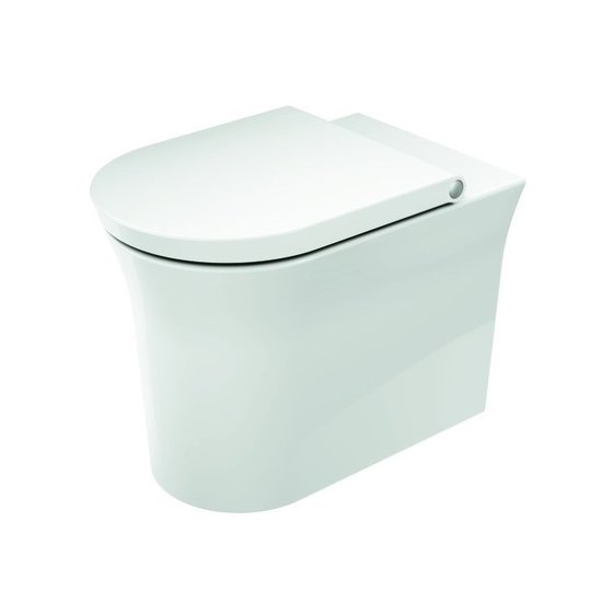 Унітаз безободковый підлоговий Duravit White Tulip, білий (2001092000) Підлогові 
