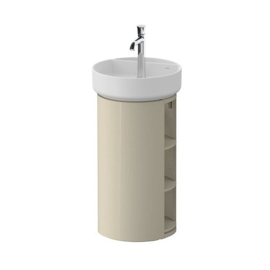 Тумба підлогова під раковину, 41х75, 1 см Duravit White Tulip, сіро-коричневий (WT42440H3H30000) Duravit Тумби