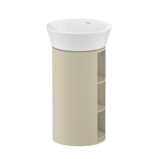 Тумба напольная под раковину, 41х75 см Duravit White Tulip, серо-коричневый (WT42390H3H3) Duravit Тумбы