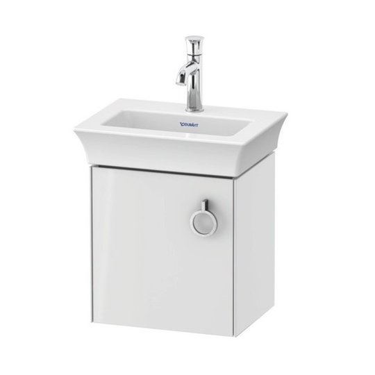 Тумба подвесная под раковину петли слева, 38,4х41 см Duravit White Tulip, белый (WT4250L8585) Duravit Тумбы