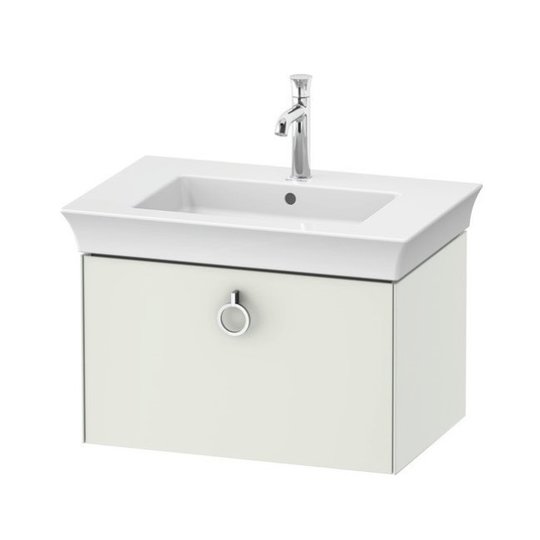 Тумба підвісна під раковину 68,4 см Duravit White Tulip, білий матовий (WT425103636) Duravit Тумби
