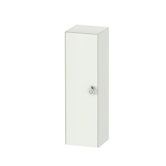 Подвесной пенал 40х132 см, петли слева Duravit White Tulip, белый матовый (WT1333L3636) Duravit Пеналы