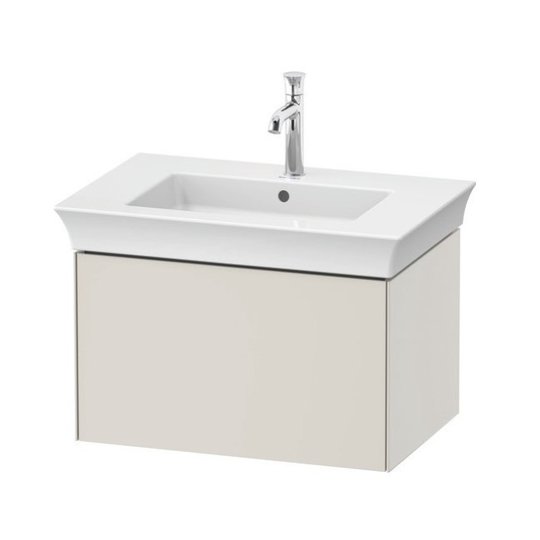 Тумба подвесная под раковину, 68,4х41 см Duravit White Tulip, белый сатиновый матовый (WT424103939) Duravit Тумбы