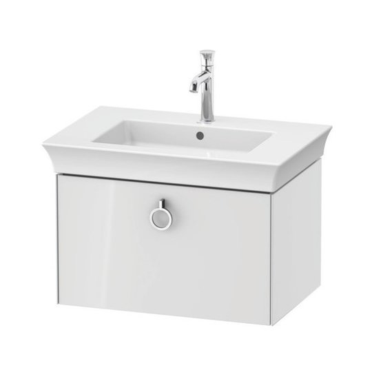 Тумба подвесная под раковину 68,4 см Duravit White Tulip, белый (WT425108585) Duravit Тумбы
