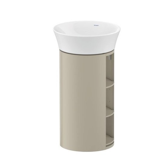 Тумба підлогова під раковину, 41х75 см Duravit White Tulip, сіро-коричневий матовий (WT423906060) Duravit Тумби