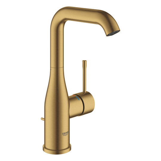 Смеситель для раковины Grohe Essence New L-Size, холодный рассвет матовый (32628GN1) Для раковины Золото матовый, Латунь, Матовая латунь