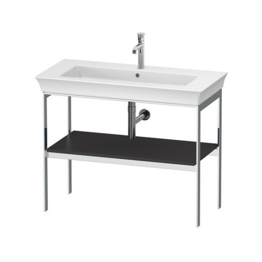 Консоль підлогова 98,4 см, Duravit White Tulip, графіт матовий (WT454105858) Duravit Консоль