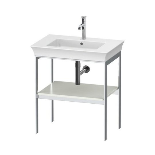 Консоль напольная 68,4 см, Duravit White Tulip, белый матовый (WT454003636) Duravit Консоль