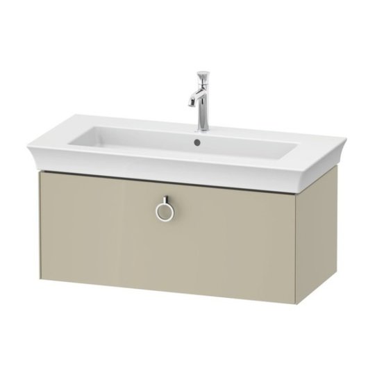 Тумба підвісна під раковину 98,4 см Duravit White Tulip, сіро-коричневий (WT42520H3H3) Duravit Тумби