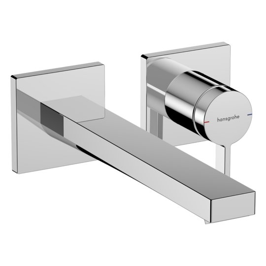 Смеситель для раковины скрытого монтажа Hansgrohe Tecturis E, хром (73051000) Для раковины Хром