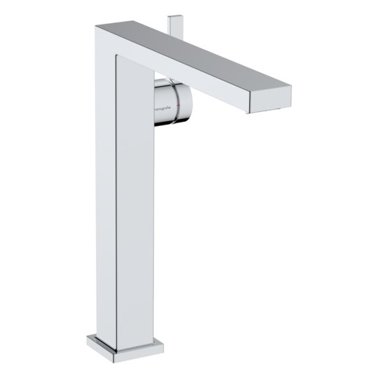 Смеситель для раковины с донным клапаном Push-Open Hansgrohe Tecturis E 240 CoolStart, хром (73070000) Для раковины Хром