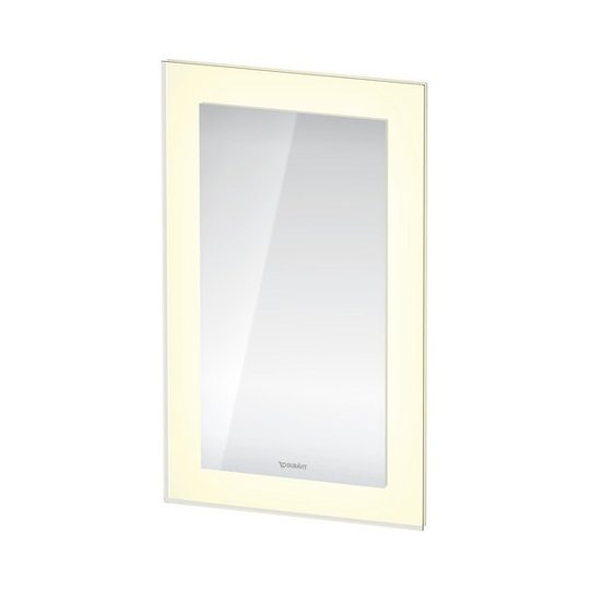 Зеркало с подсветкой и подогревом 45 см, Duravit White Tulip, белый матовый (WT7060000000000) Duravit Зеркала