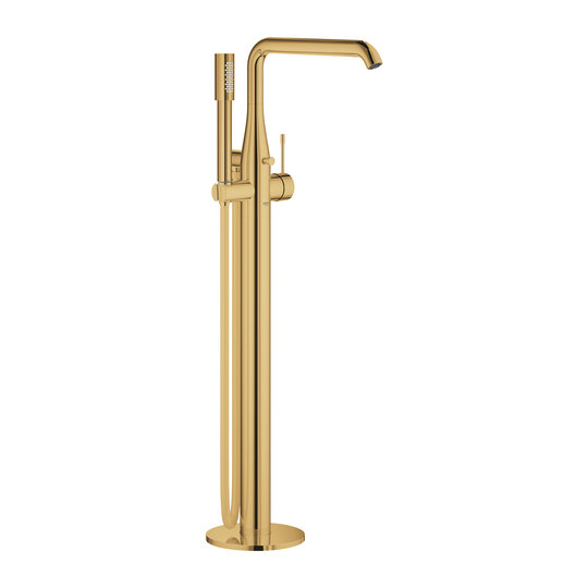 Підлоговий змішувач для ванни Grohe Essence New, холодний Світанок глянсовий (23491gl1) Для ванни Золото, Латунь