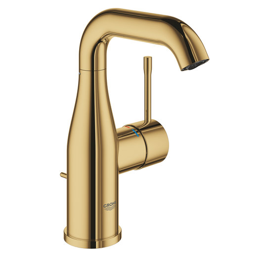 Смеситель для раковины Grohe Essence New M-Size, холодный рассвет глянцевый (24173GL1) Для раковины Золото, Латунь